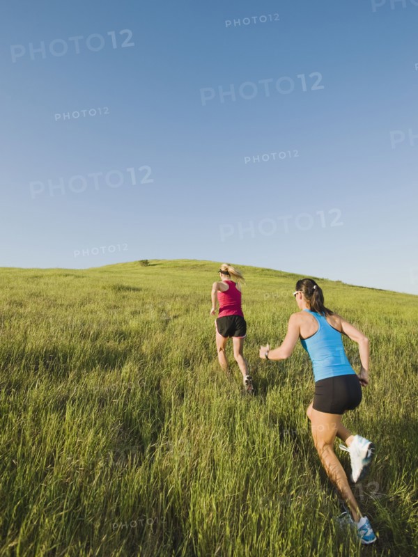 Trail running.