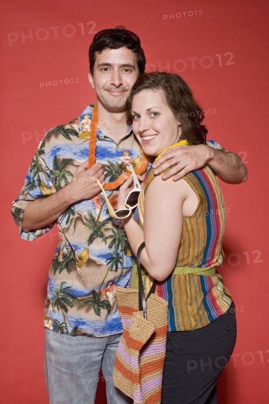 Couple on tropical vacation. Photo : Stewart Cohen