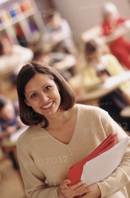Elementary school teacher. Photo : Rob Lewine