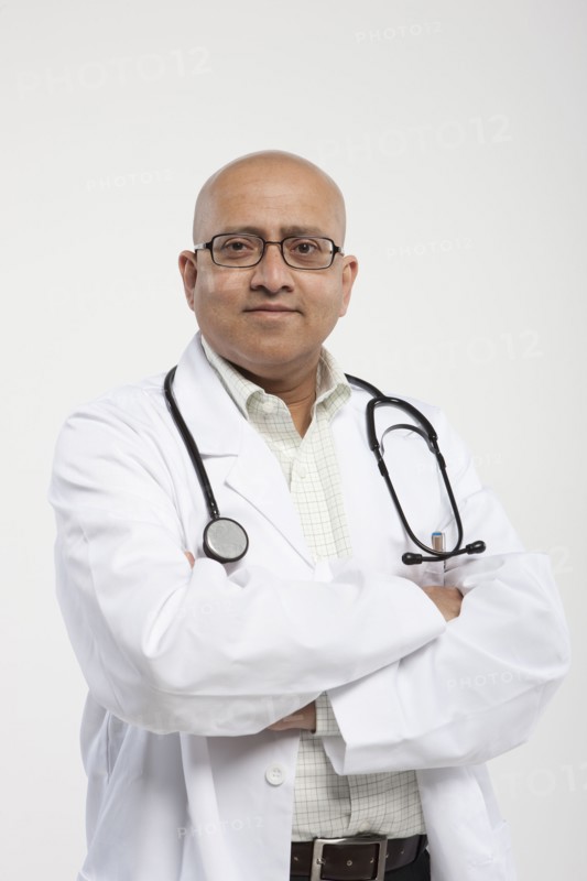 Portrait of a doctor. Photo : Dan Bannister