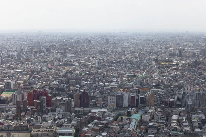 Skyline of Tokyo Japan. Photo : Lucas Lenci Photo