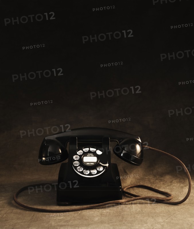 Antique telephone.