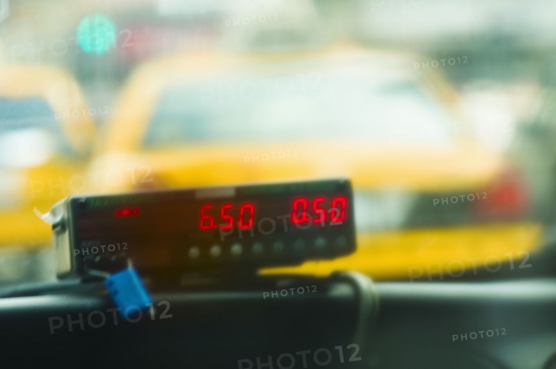 Taxi meter.
