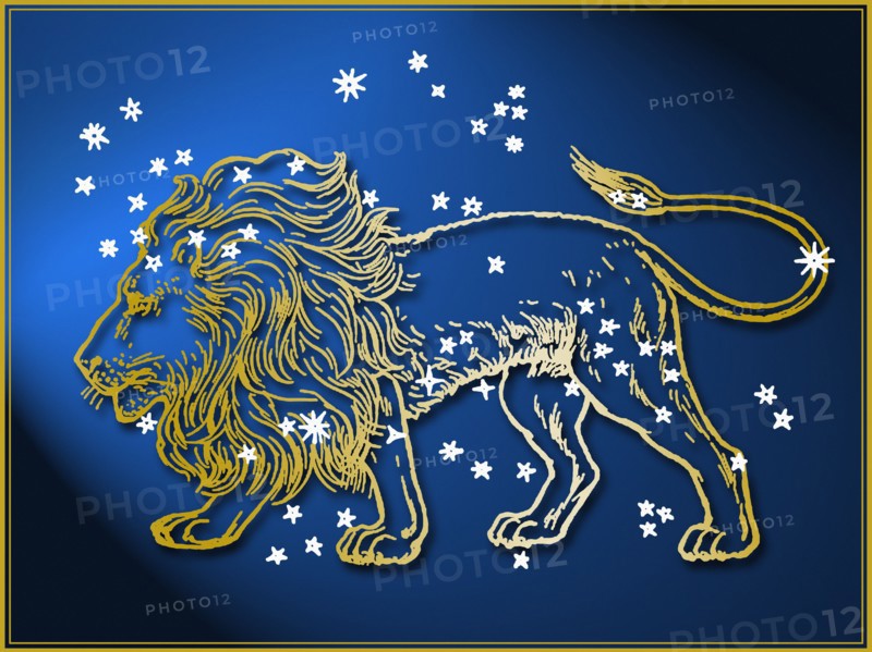Leo astrological sign.