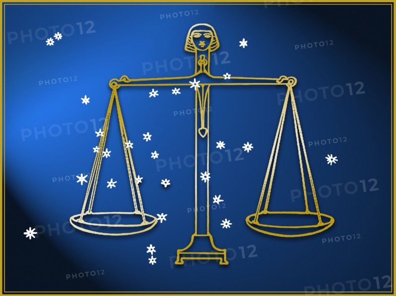 Libra astrological sign.