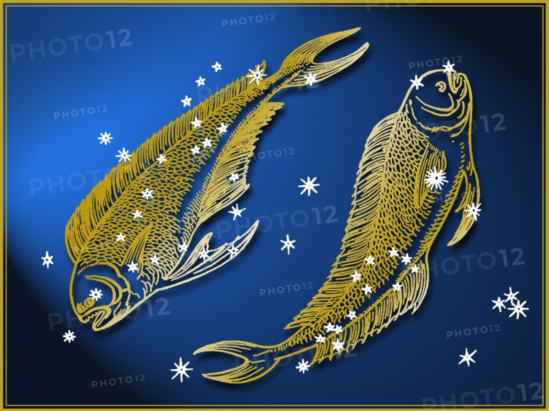 Pisces astrological sign.