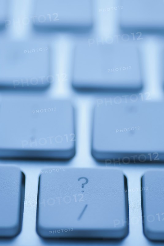 Symbols on keyboard. Photo. Antonio M. Rosario