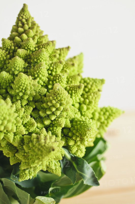 Romanesco broccoli. Photo : Antonio M. Rosario