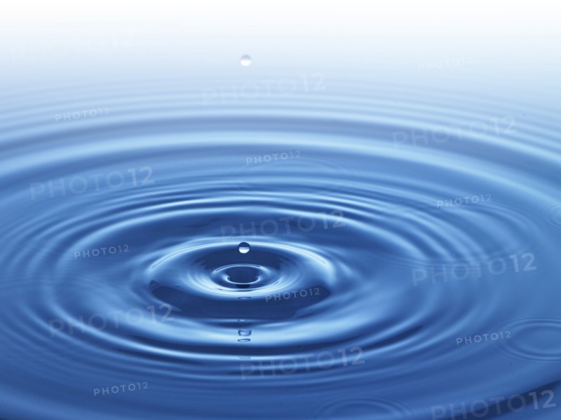 Ripples in water. Photo : David Arky