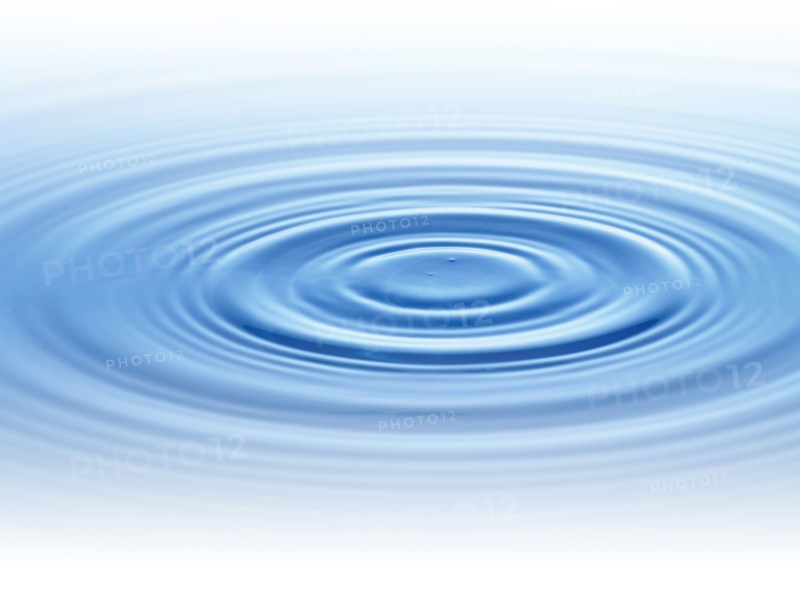 Ripples in water. Photo. David Arky