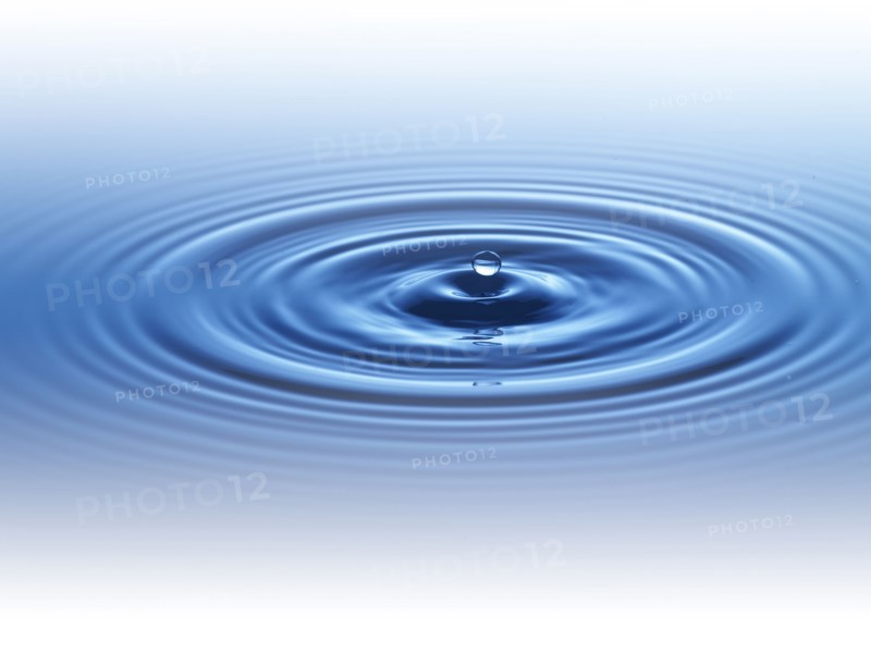 Ripples in water. Photo. David Arky