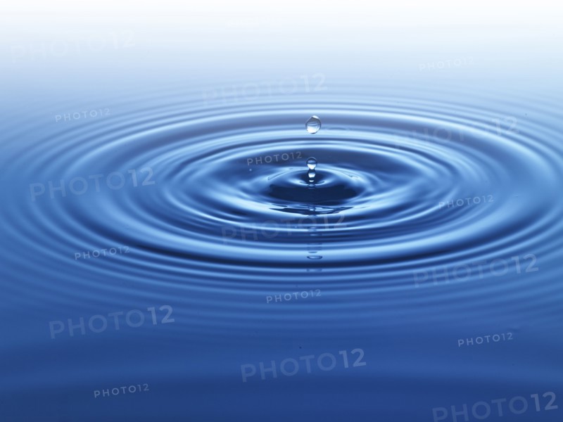 Ripples in water. Photo. David Arky