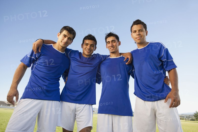 Football players. Photo. Mike Kemp
