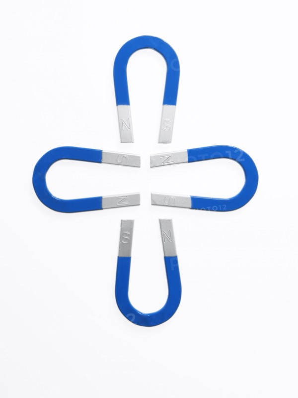 Blue magnets. Photo : David Arky