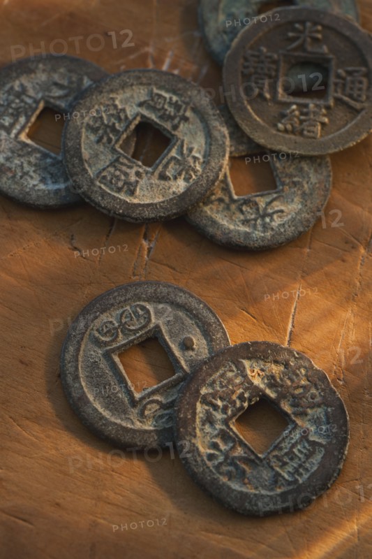 Chinese coins.