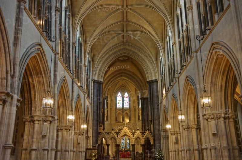 Christ Church Cathedral in Dublin Ireland.