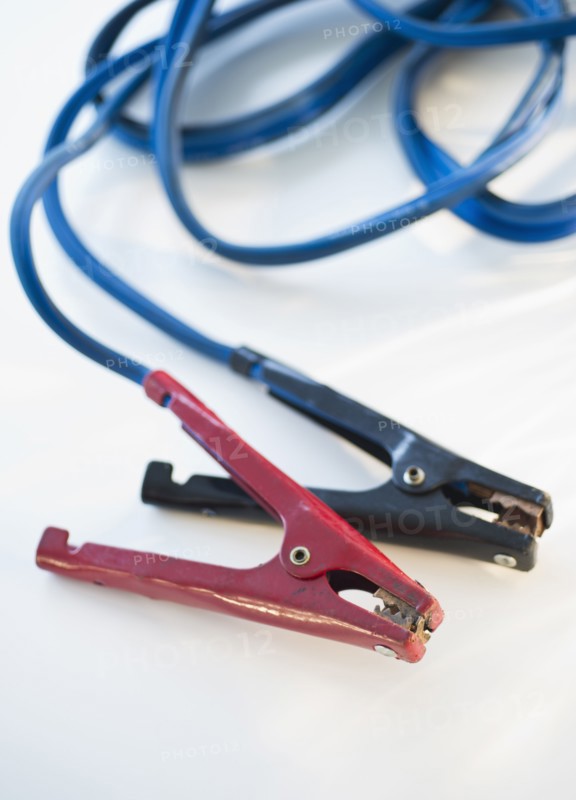 Jumper cables.