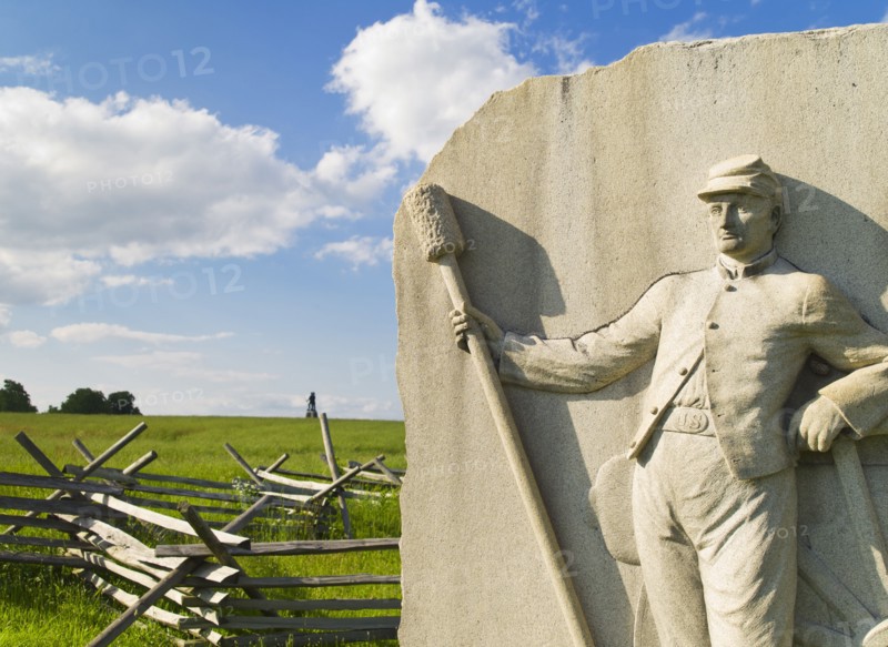 Monument to the new York light artillery 15th battery.