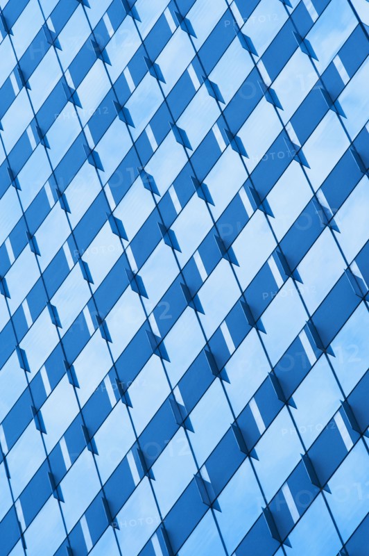Windows on high-rise building.