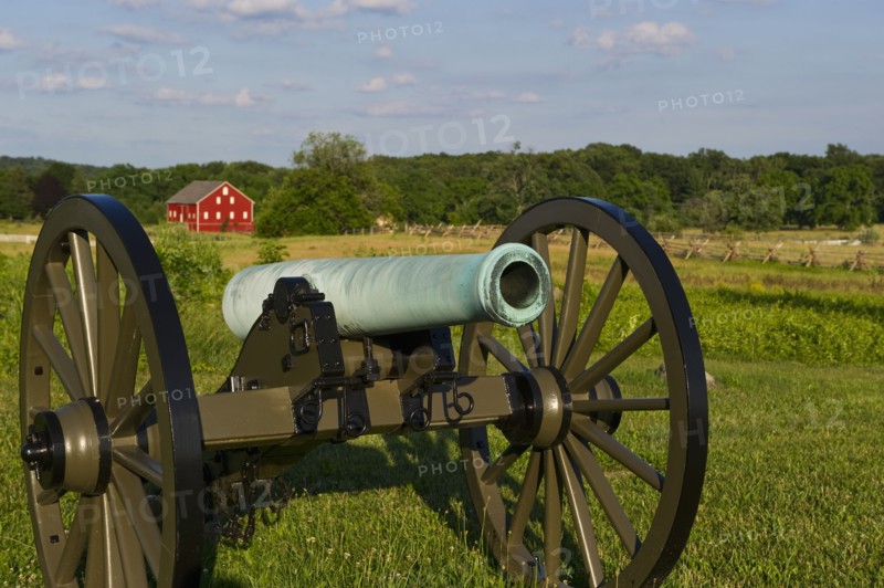 Cannon at Gettysburg National Military Park. Photo : Daniel Grill