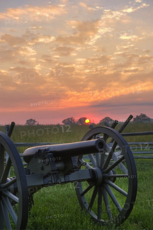 Civil war cannon. Photo : Daniel Grill