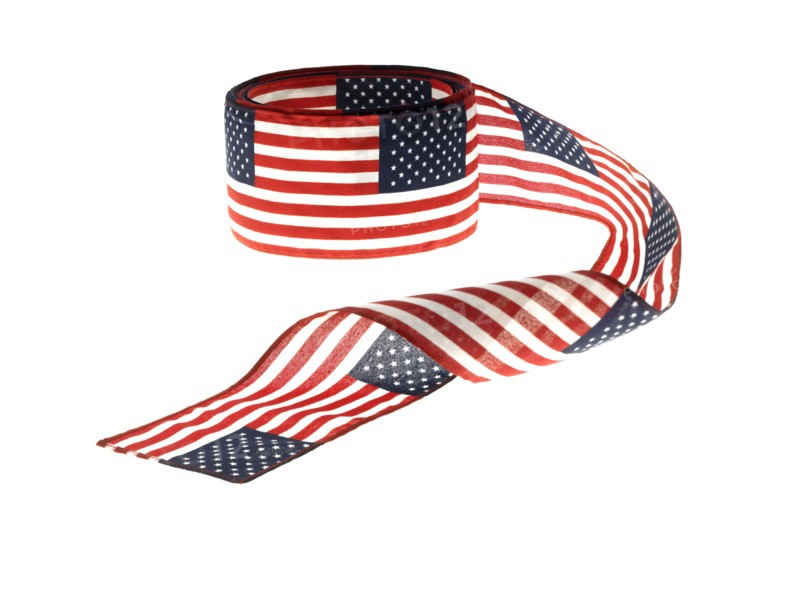Roll of Americana ribbon. Photo. David Arky