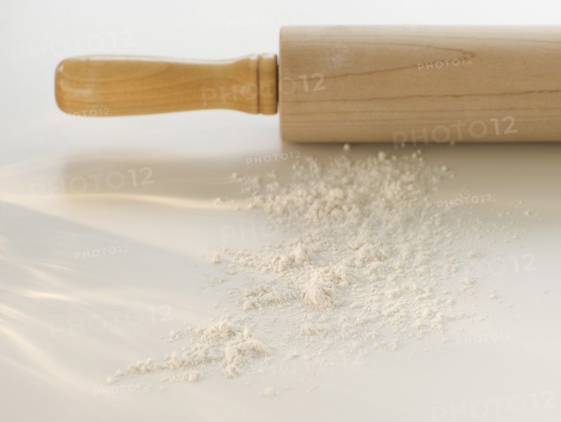 Rolling pin and flour. Photo. Daniel Grill