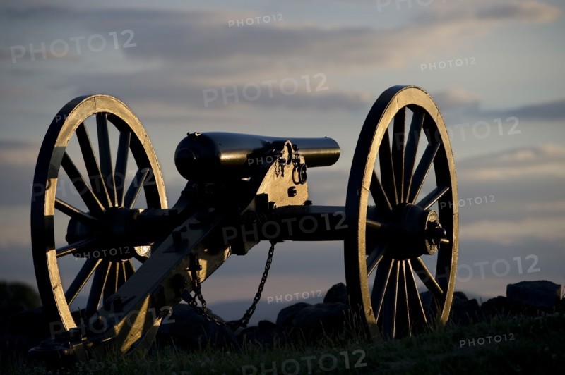 Civil war cannon. Photo. Daniel Grill