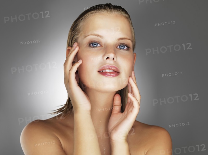 Sensual blond woman. Photo. momentimages