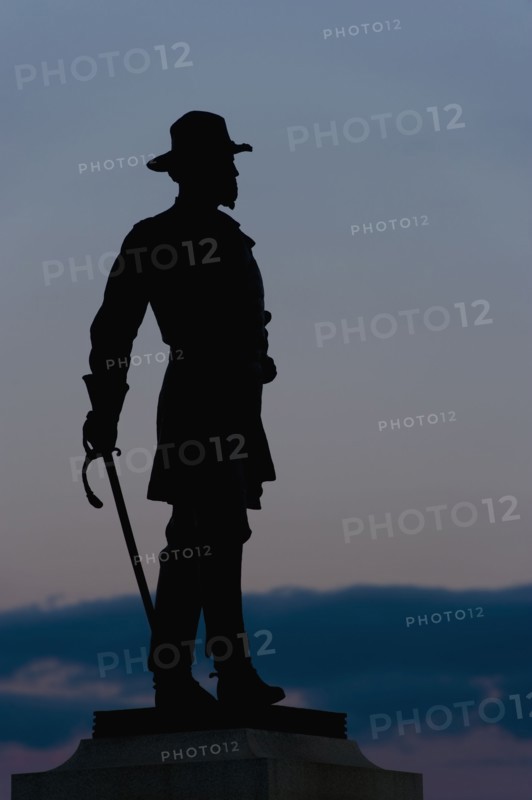 Statue of Brigadier general Alexander Webb. Photo. Daniel Grill