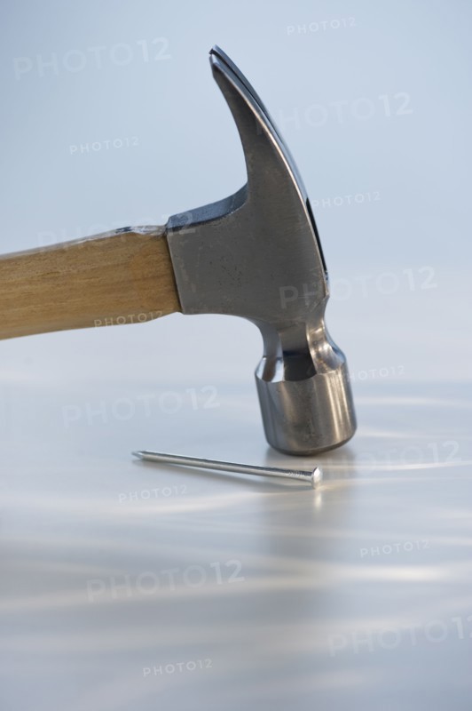 Hammer and nail. Photo. Daniel Grill