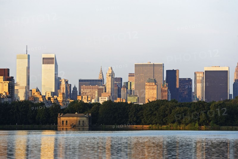 USA, New York State, New York City, Skyline with Bloomberg Building, view from Central Park. Photo : fotog