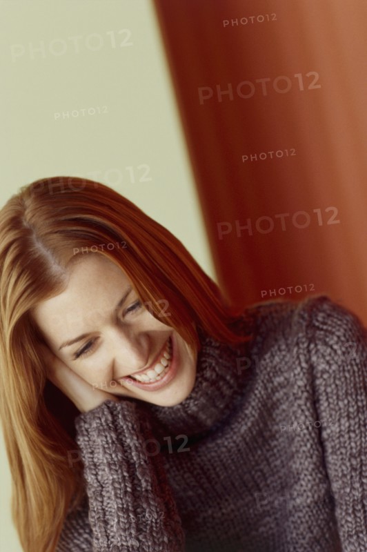 Laughing woman. Photo : Fisher Litwin
