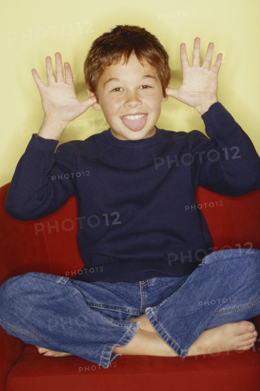 Playful young boy. Photo : Fisher Litwin