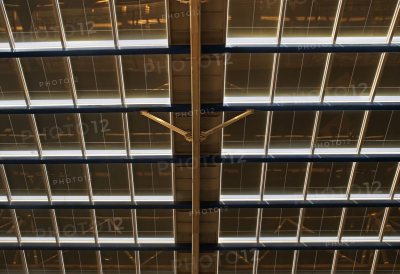 USA, New York State, Brooklyn, Coney Island, Ceiling of subway station. Photo : fotog