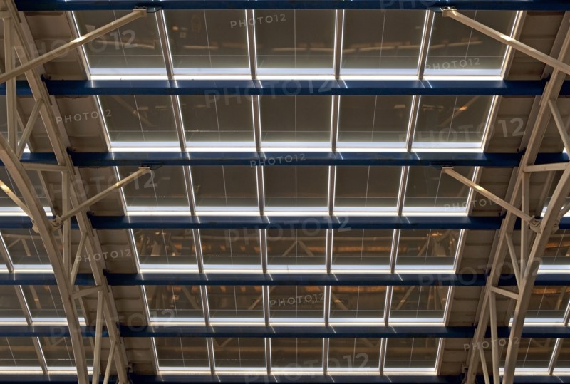 USA, New York State, Brooklyn, Coney Island, Ceiling of subway station. Photo : fotog