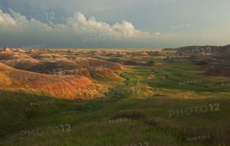 USA, South Dakota, Badlands National Park, Landscape.