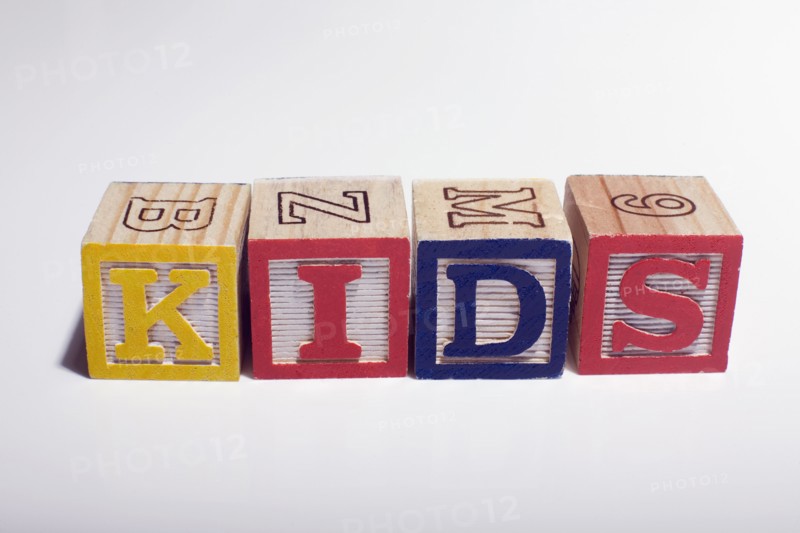 Kids baby blocks. Photo : David Engelhardt