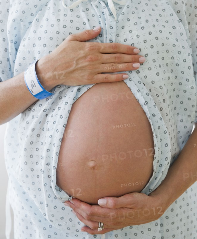 Young pregnant woman. Photo : Jamie Grill