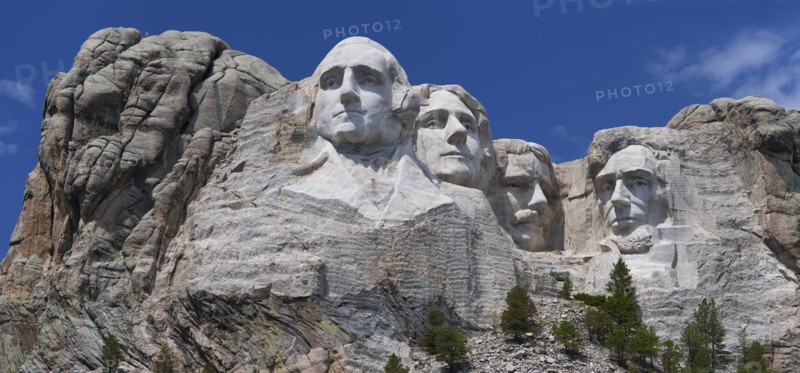 USA, South Dakota, Mount Rushmore National Memorial.