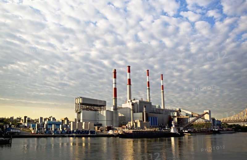 USA, New York State, New York City, Power station. Photo : fotog