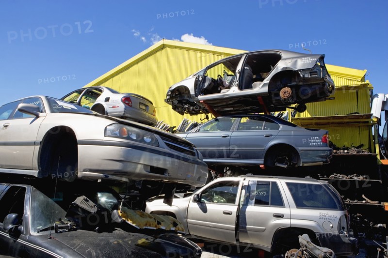 Junkyard. Photo : fotog