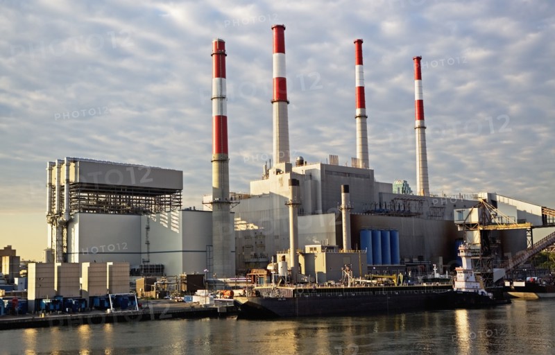 USA, New York State, New York City, Power station. Photo : fotog