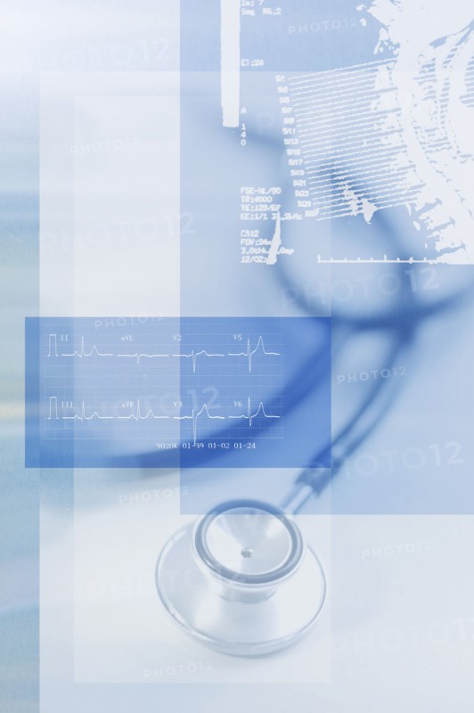 Medical equipment, composite image.