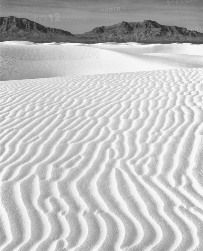 USA, New Mexico, White Sands. Photo : Gary J Weathers