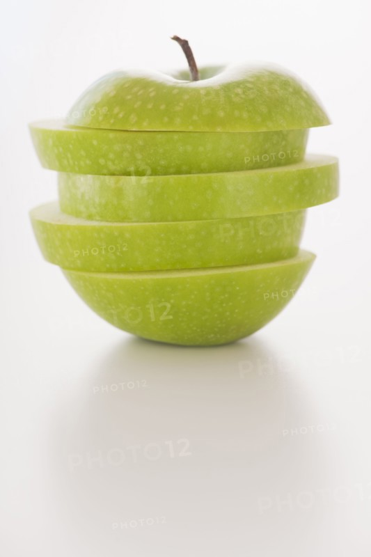 Sliced apple. Photo : Daniel Grill