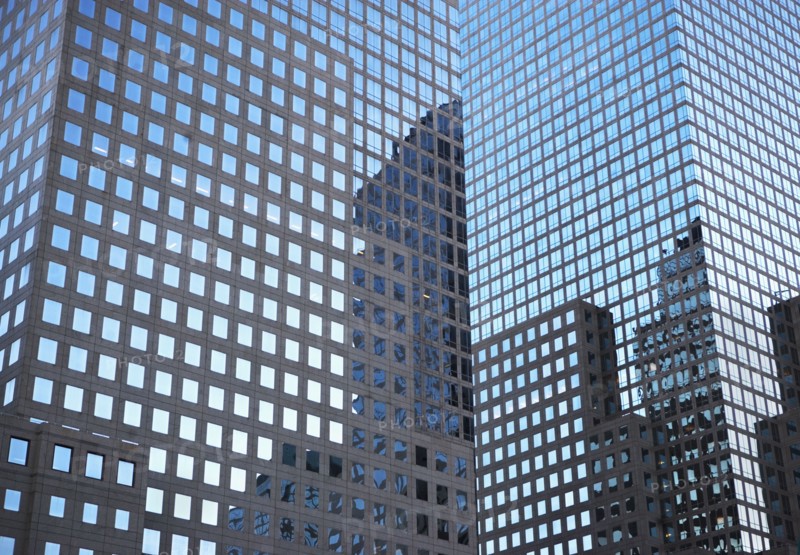 USA, New York City, skyscraper facade. Photo : fotog