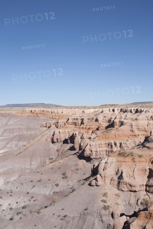 USA, Arizona, Painted Desert, Little Painted Desert, View on canyon. Photo : David Engelhardt