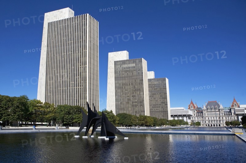 USA, New York, Albany, New York State Capitol. Photo : fotog