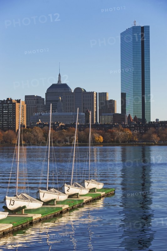 USA, Massachusetts, Boston skyline. Photo : fotog